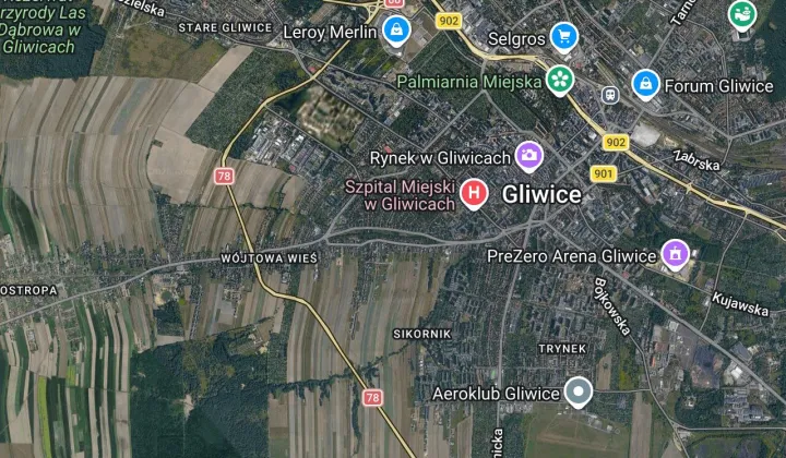 Mieszkanie 3-pokojowe Gliwice Wójtowa Wieś, ul. Juliusza Słowackiego