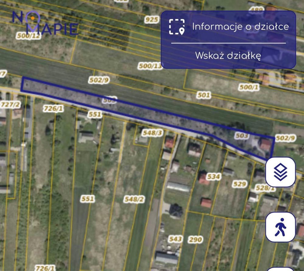 Działka rolna Owczary, ul. Dębowa. Zdjęcie 3