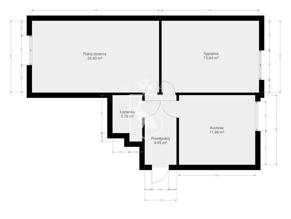 Mieszkanie 2-pokojowe Pruszków, ul. 3 Maja. Zdjęcie 12