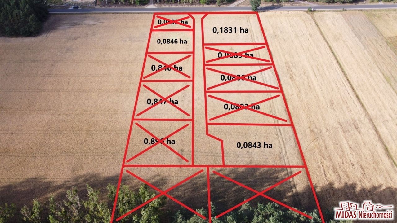 Działka budowlana Wołuszewo. Zdjęcie 3
