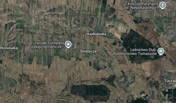 Działka rolna Śniatycze