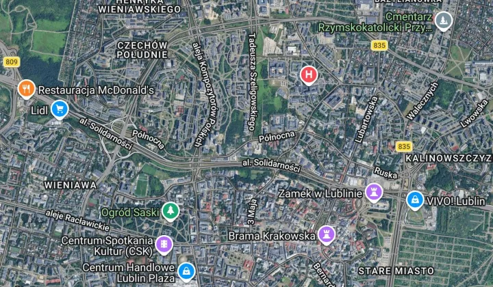 Mieszkanie 2-pokojowe Lublin Węglin, ul. Północna
