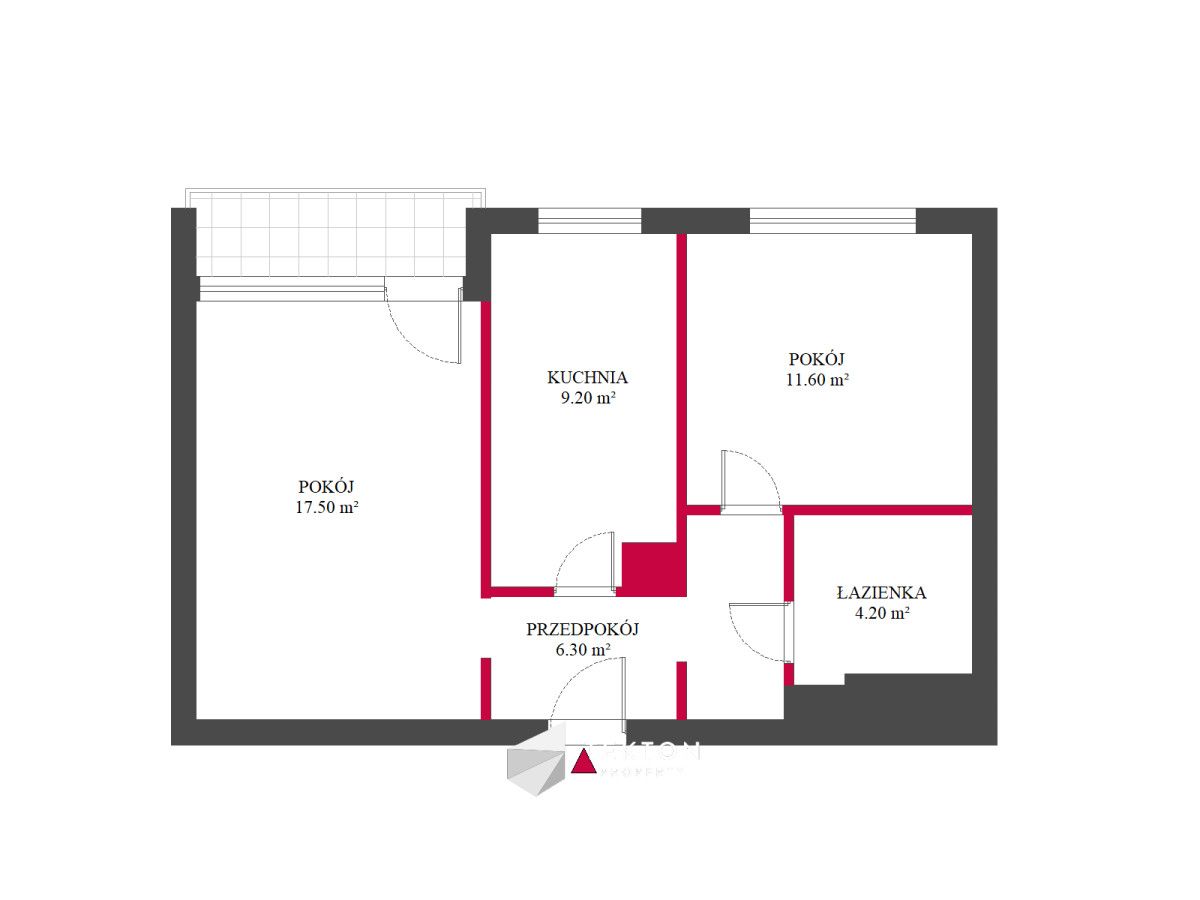 Mieszkanie 2-pokojowe Poznań Piątkowo, os. Bolesława Śmiałego. Zdjęcie 23