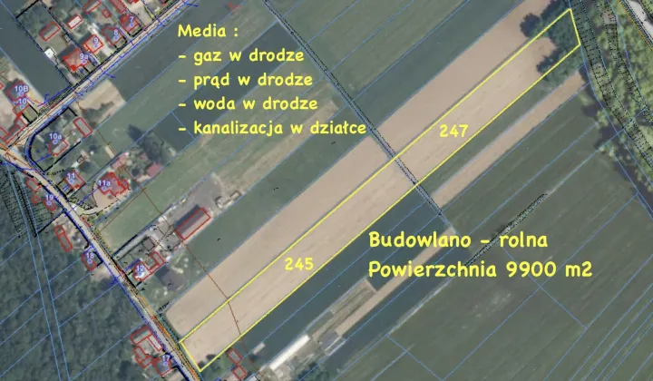 Działka rolno-budowlana Nietulisko Małe