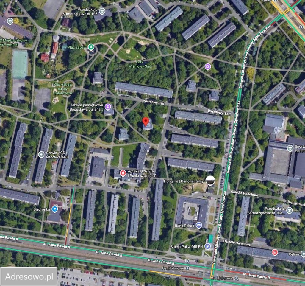 Mieszkanie 2-pokojowe Kraków Nowa Huta, os. Kolorowe. Zdjęcie 12