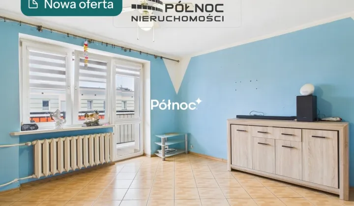 Mieszkanie 3-pokojowe Ełk Centrum, ul. Jana i Hieronima Małeckich