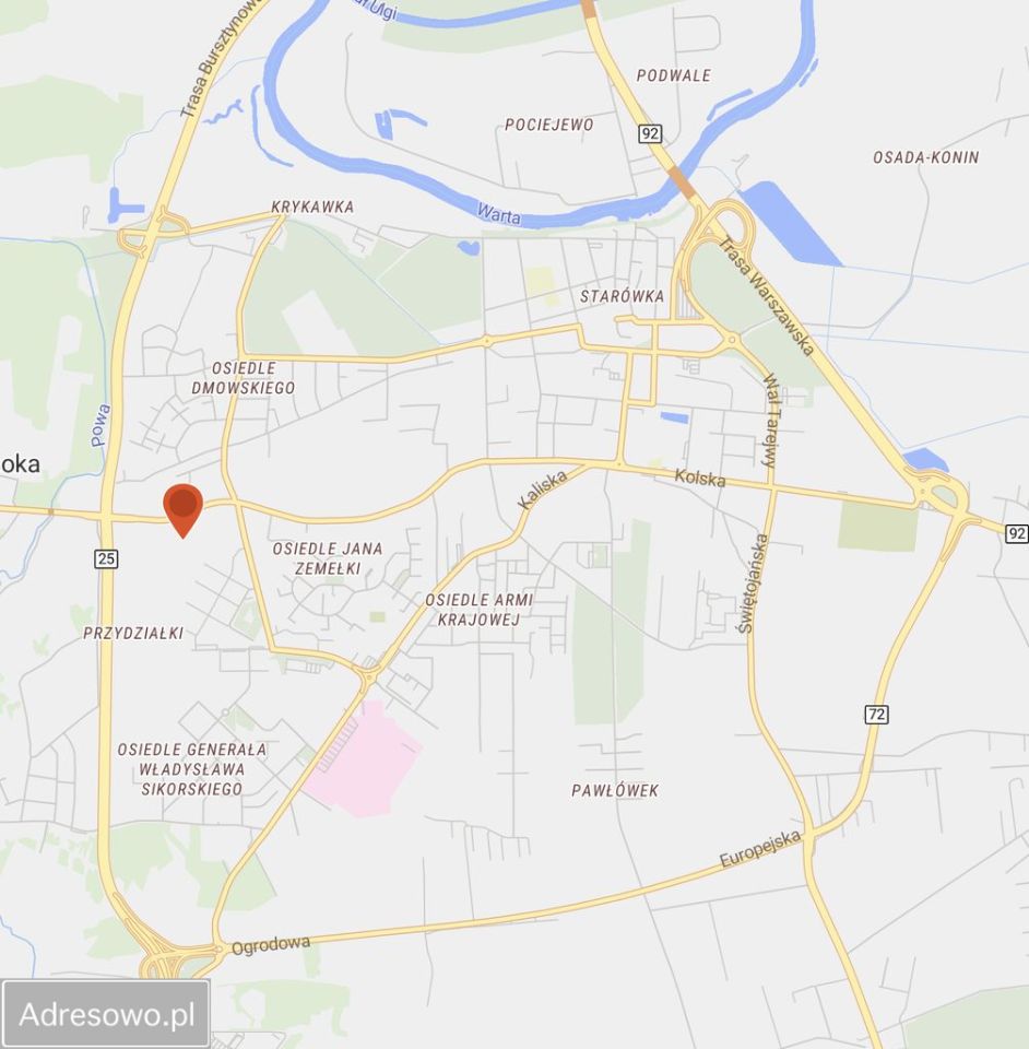 Działka inwestycyjna Konin, ul. Zagórowska. Zdjęcie 4