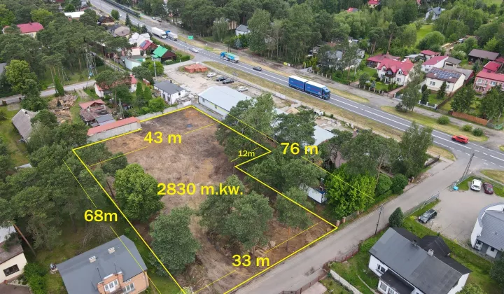 Działka inwestycyjna Włodzimierzów, ul. Zielona