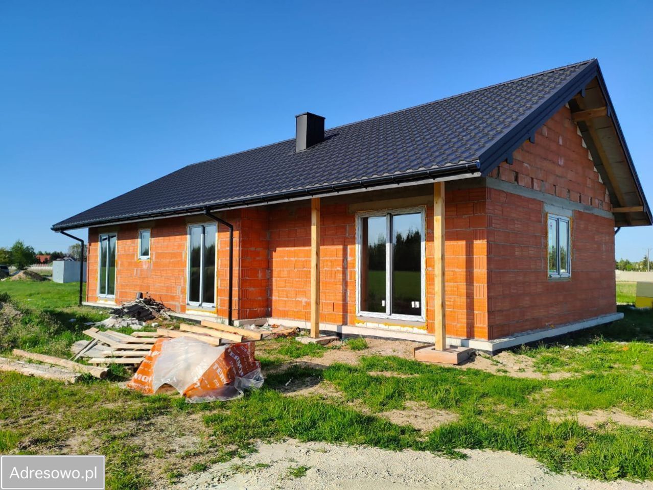 dom wolnostojący, 4 pokoje Łódź Wiskitno, ul. Gościniec