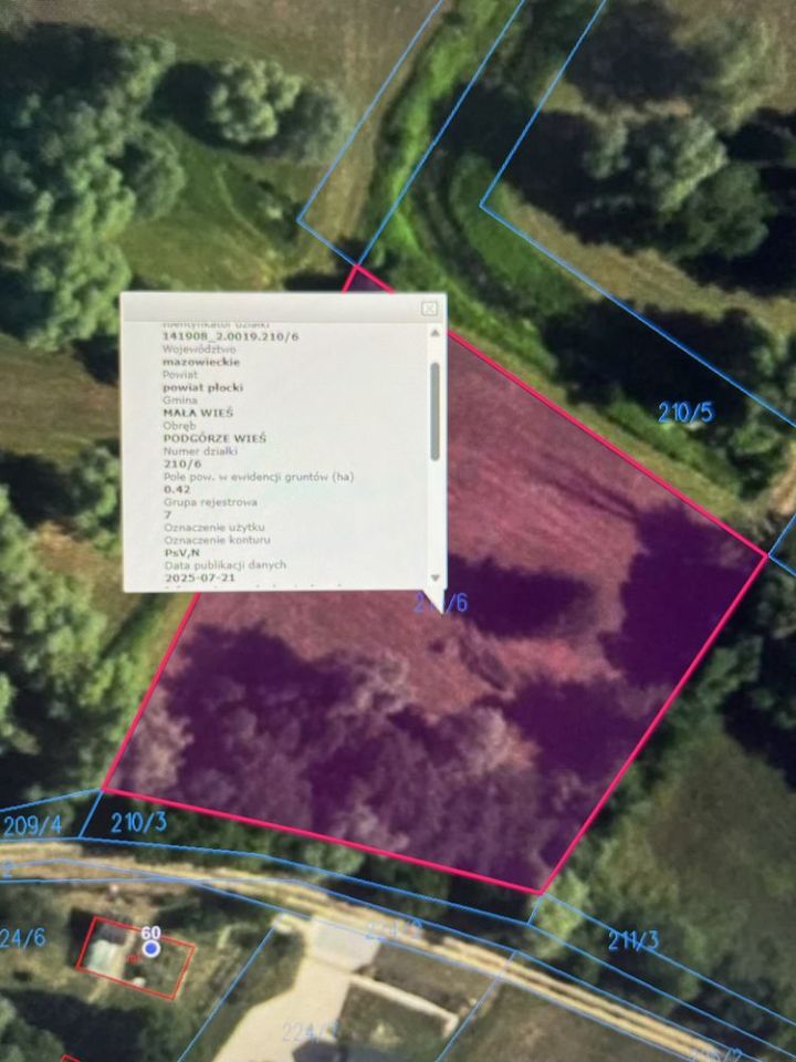 Działka rolno-budowlana Podgórze. Zdjęcie 4