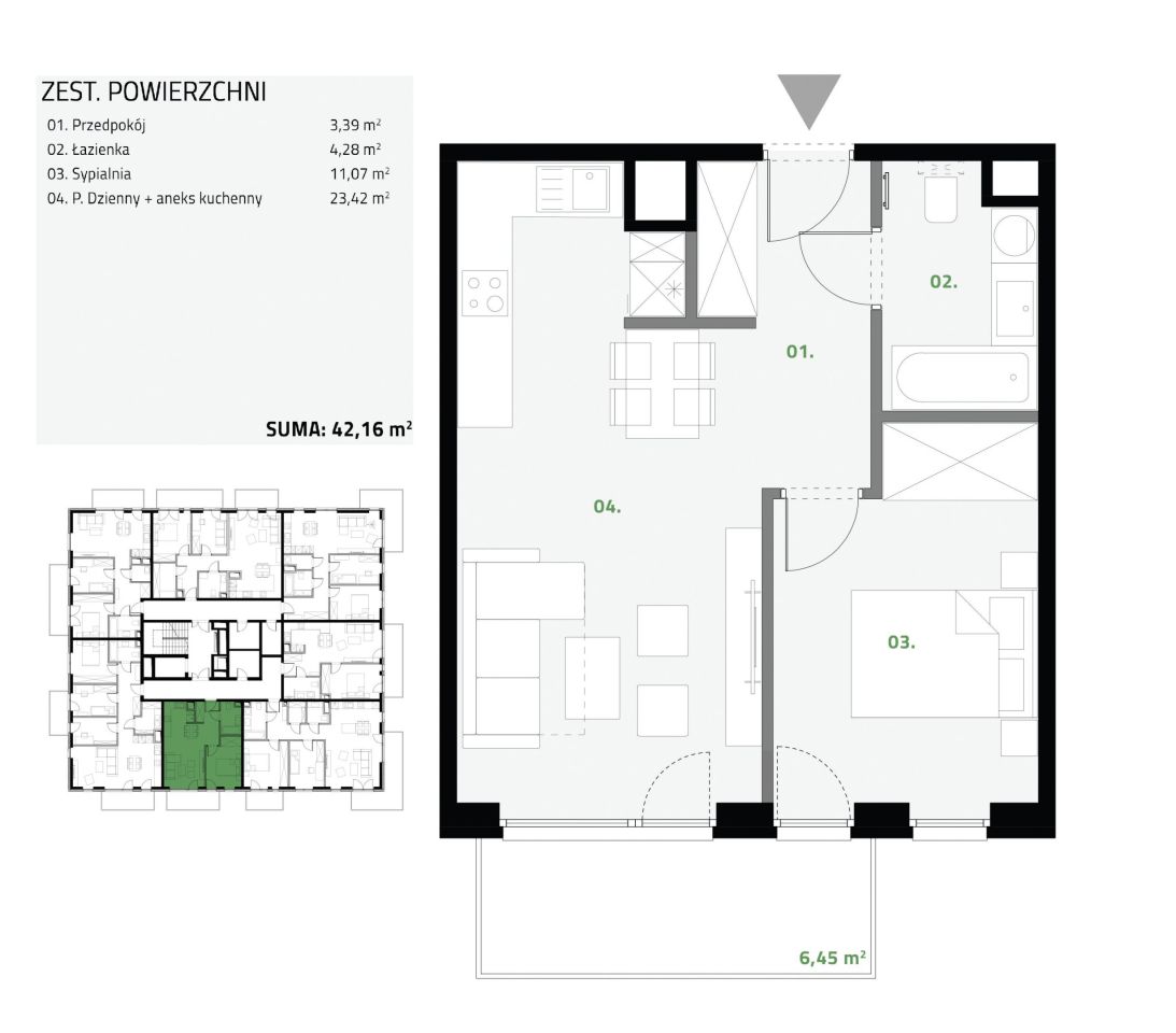 Mieszkanie 2-pokojowe Sosnowiec Milowice, ul. Sokolska. Zdjęcie 7