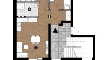 Mieszkanie 3-pokojowe Jankowo Gdańskie