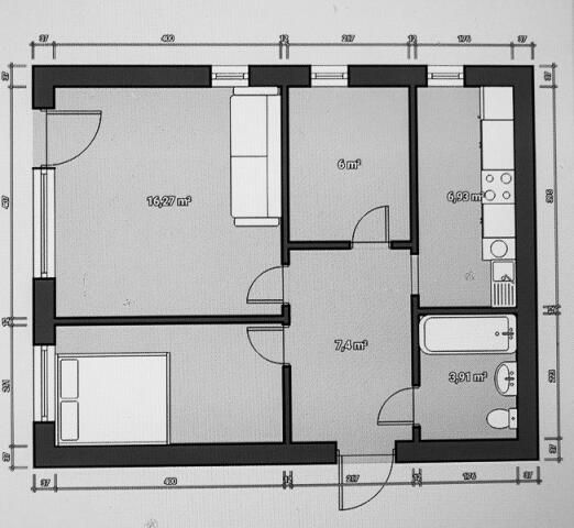 Mieszkanie 3-pokojowe Pruszków Centrum, al. Niepodległości. Zdjęcie 8