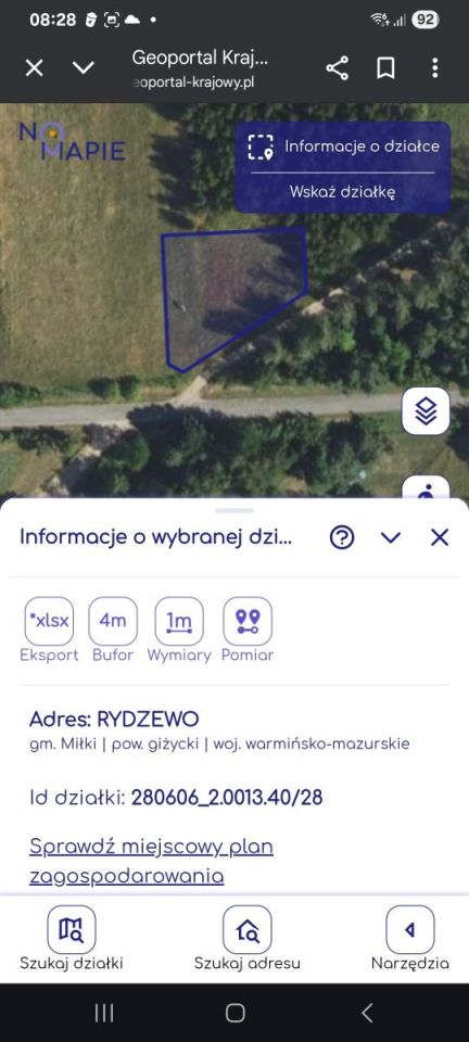 Działka budowlana Rydzewo. Zdjęcie 6