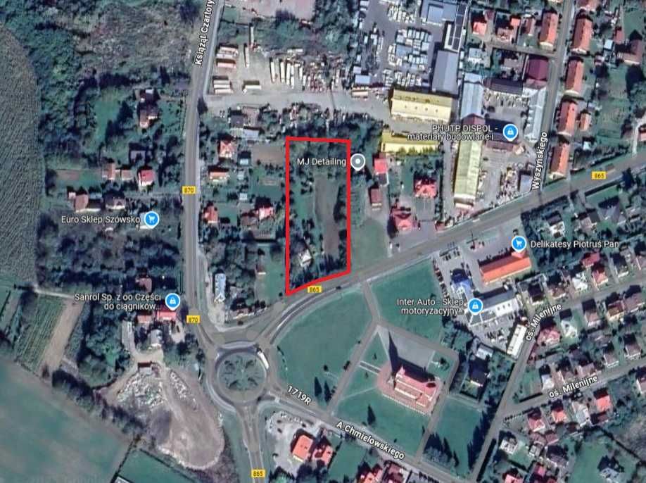 Działka inwestycyjna Szówsko, ul. Zamojska. Zdjęcie 3