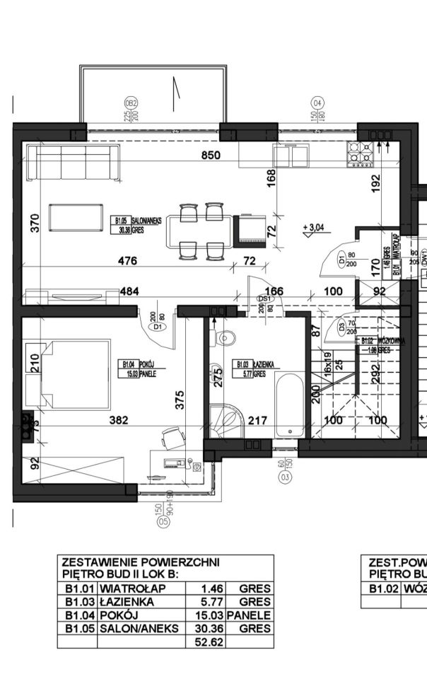 Mieszkanie 4-pokojowe Ząbki, ul. Krucza. Zdjęcie 2