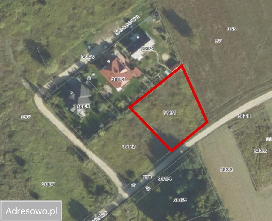 Działka budowlana Brzezia Łąka, ul. Młyńska. Zdjęcie 2