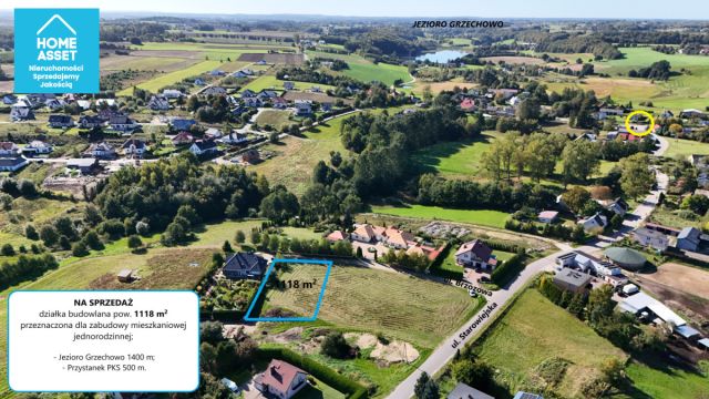 Działka budowlana Warzno, ul. Brzozowa. Zdjęcie 4