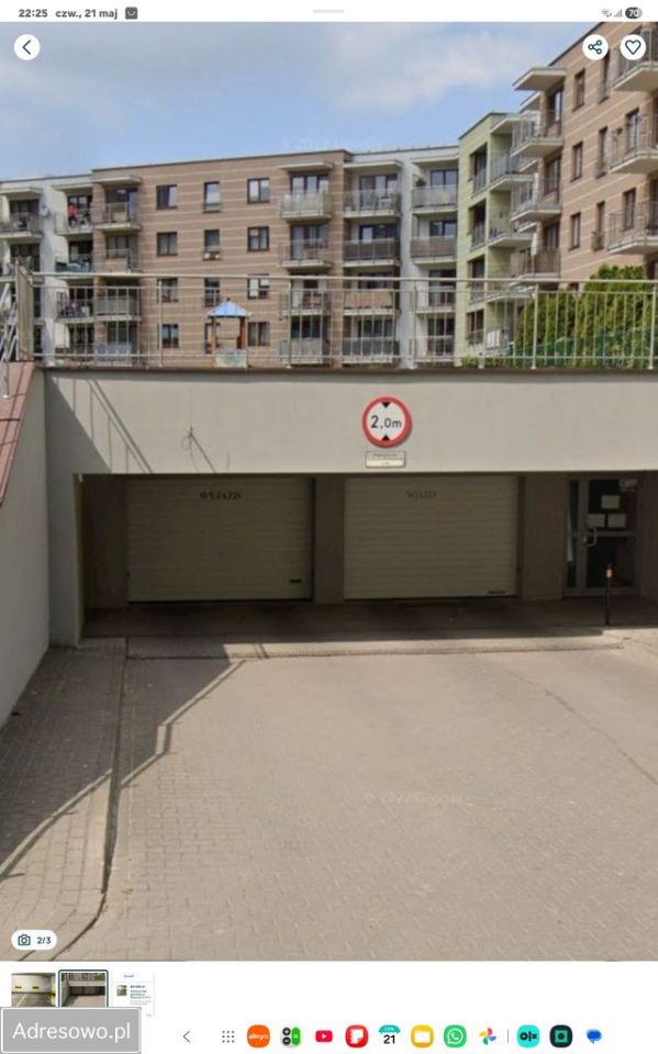 Garaż/miejsce parkingowe Gdańsk Zaspa, ul. Startowa. Zdjęcie 1