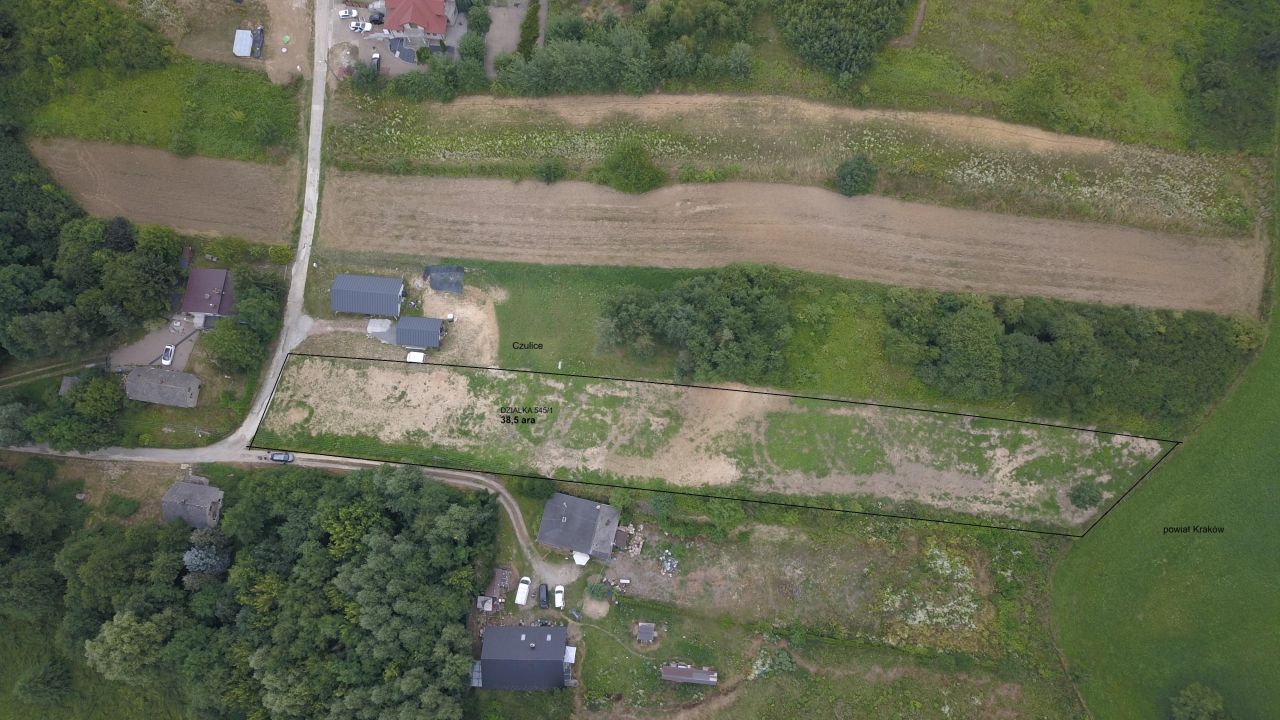 Działka rolno-budowlana Czulice Krzyżówki. Zdjęcie 2