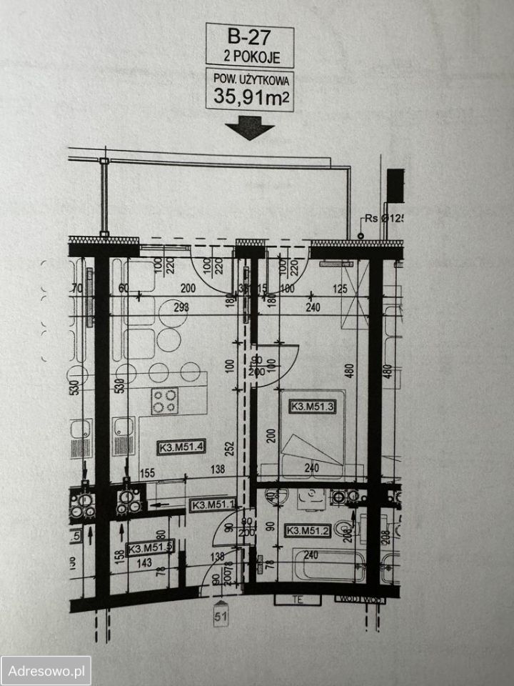 Mieszkanie 2-pokojowe Jarosław, ul. Konfederacka. Zdjęcie 11