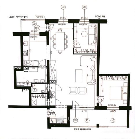 Mieszkanie 3-pokojowe Iława, ul. Tadeusza Kościuszki. Zdjęcie 5