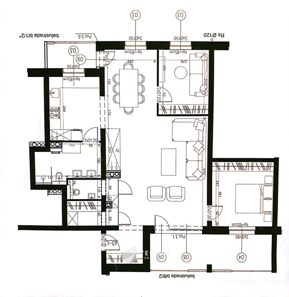 Mieszkanie 3-pokojowe Iława, ul. Tadeusza Kościuszki. Zdjęcie 5