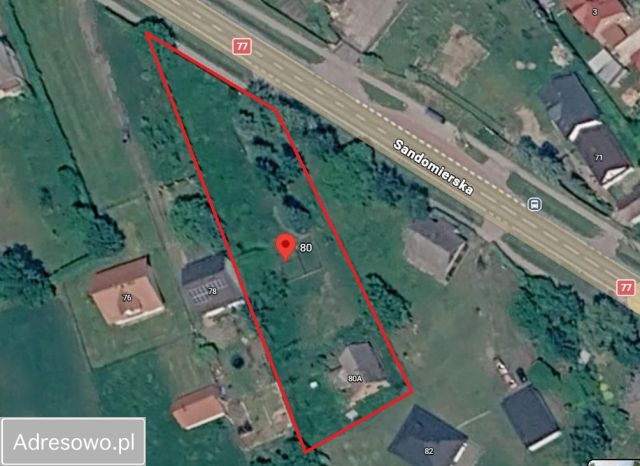 Działka budowlana Gorzyce, ul. Sandomierska. Zdjęcie 1