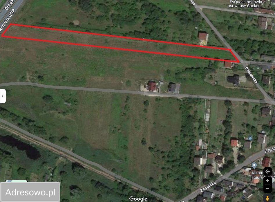 Działka rolno-budowlana Sosnowiec Porąbka, ul. Dąbrowska. Zdjęcie 3