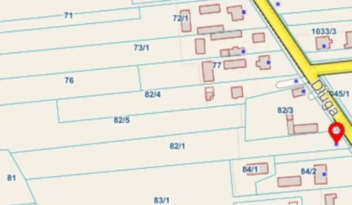 Działka rolno-budowlana Kłoczew Własność, ul. Długa