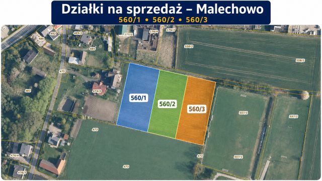 Działka siedliskowa Malechowo. Zdjęcie 1