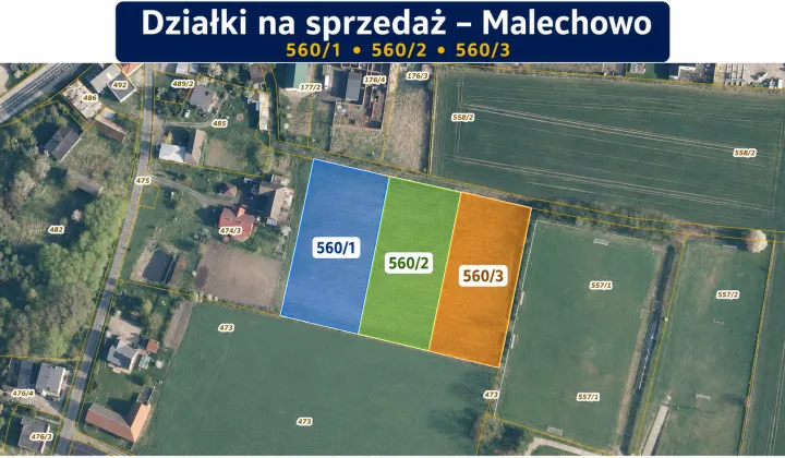 Działka siedliskowa Malechowo