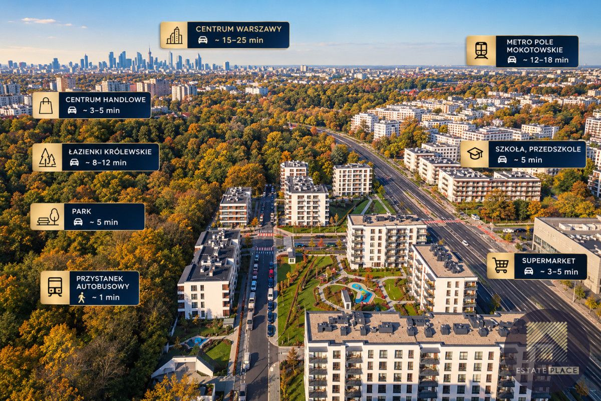 Mieszkanie 3-pokojowe Warszawa, ul. Adama Borkiewicza. Zdjęcie 14
