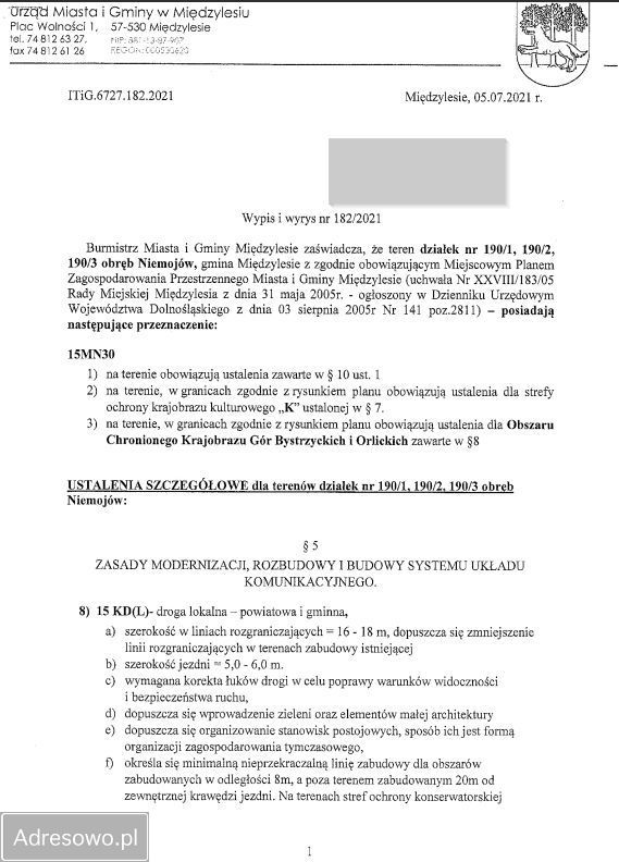 Działka budowlana Niemojów. Zdjęcie 10