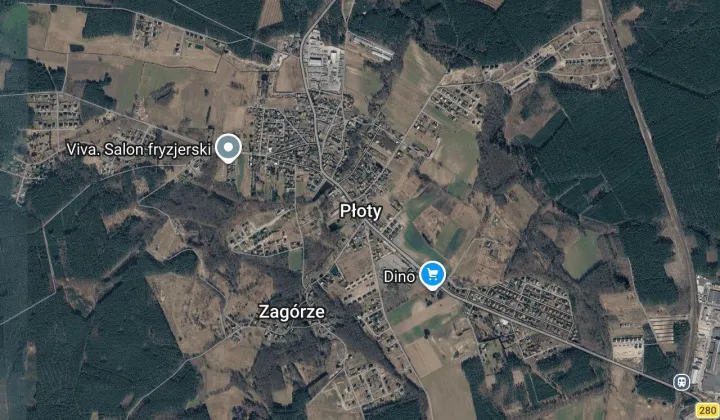 Działka rolna Płoty, ul. Lubuska