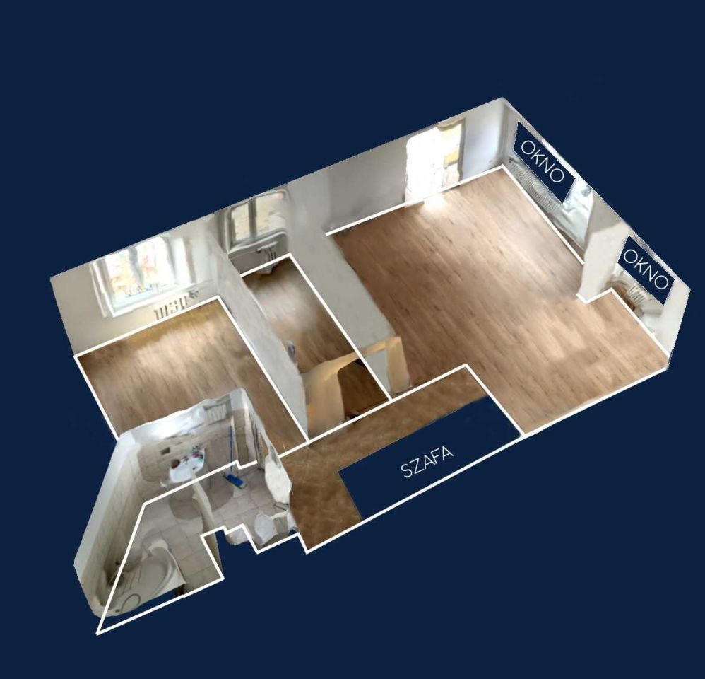 Mieszkanie 3-pokojowe Legnica, ul. Ignacego Daszyńskiego. Zdjęcie 2