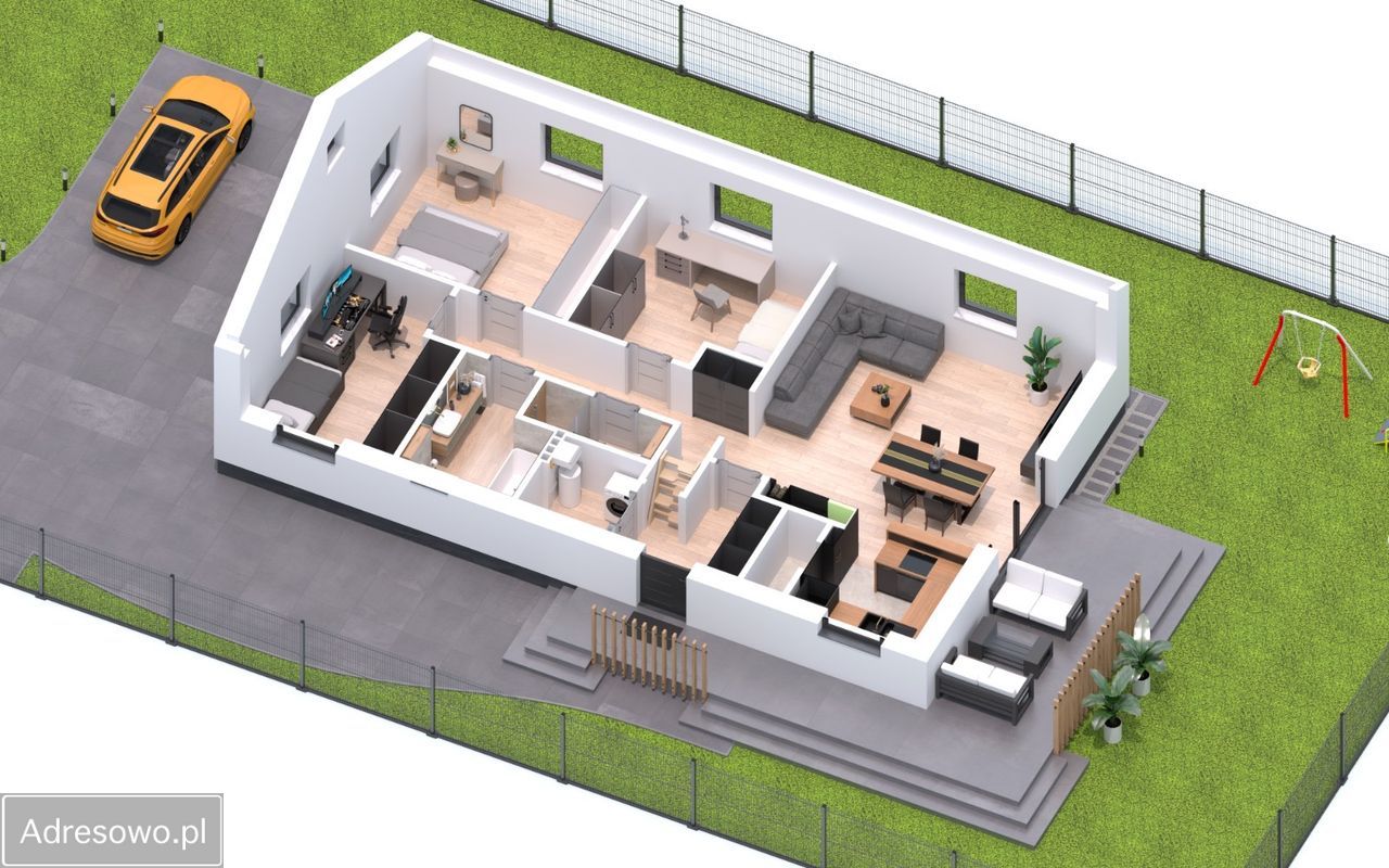 dom wolnostojący, 8 pokoi Konstantynów Łódzki, ul. Bechcice. Zdjęcie 5