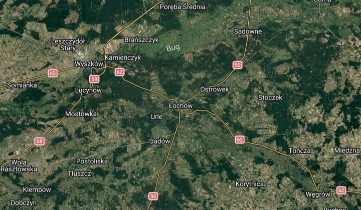 Działka budowlana Łochów, Sosnowa/seczyka