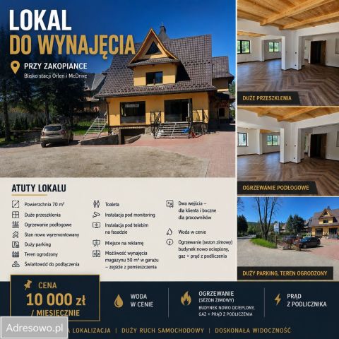 Lokal Zakopane, ul. Guty. Zdjęcie 1