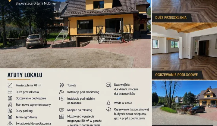 Lokal Zakopane, ul. Guty