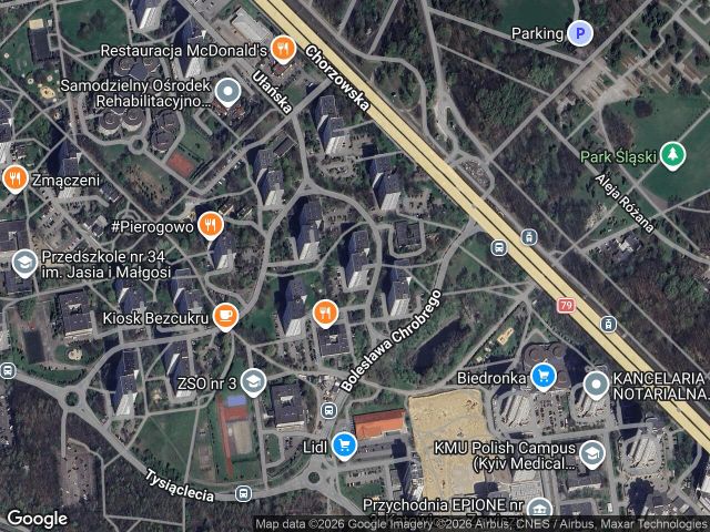 Mieszkanie 1-pokojowe Katowice os. Tysiąclecia, ul. Bolesława Chrobrego. Zdjęcie 1