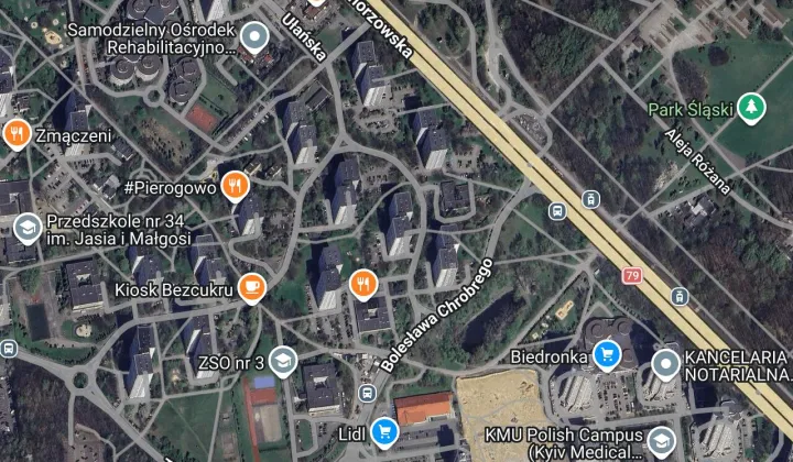 Mieszkanie 1-pokojowe Katowice os. Tysiąclecia, ul. Bolesława Chrobrego