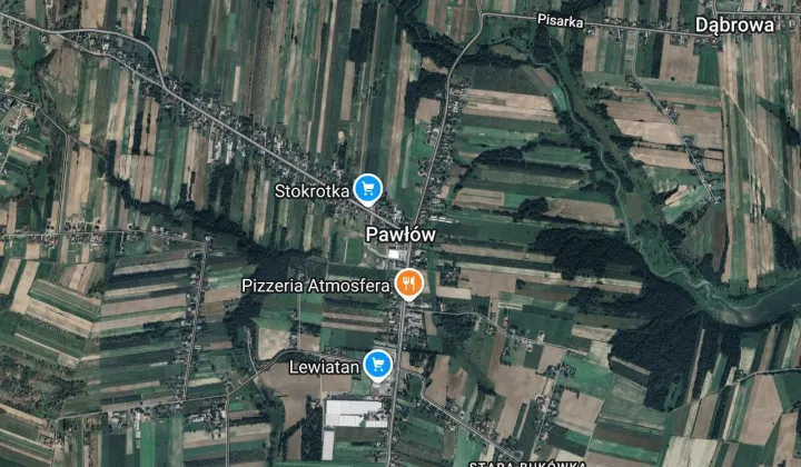 Działka rolna Pawłów