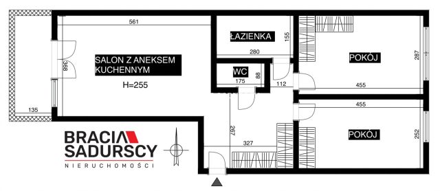 Mieszkanie 3-pokojowe Kraków Krowodrza, ul. Składowa. Zdjęcie 30