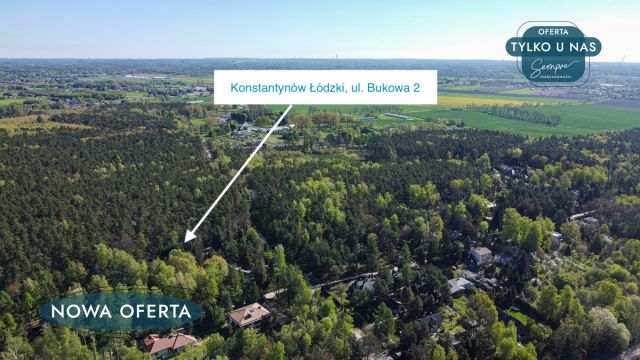 Działka inwestycyjna Konstantynów Łódzki, ul. Bukowa. Zdjęcie 2