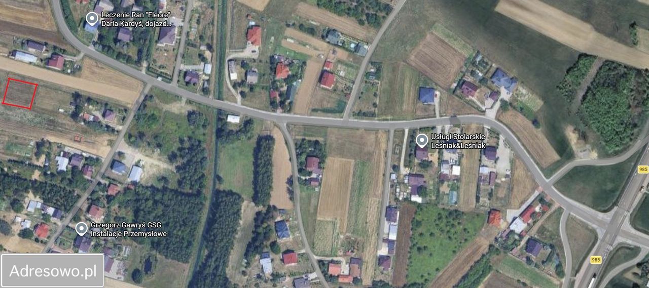 Działka budowlana Ławnica. Zdjęcie 2