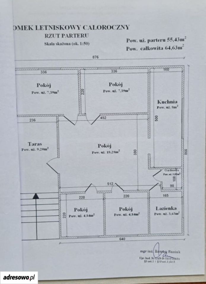 dom wolnostojący, 5 pokoi Komorze. Zdjęcie 21