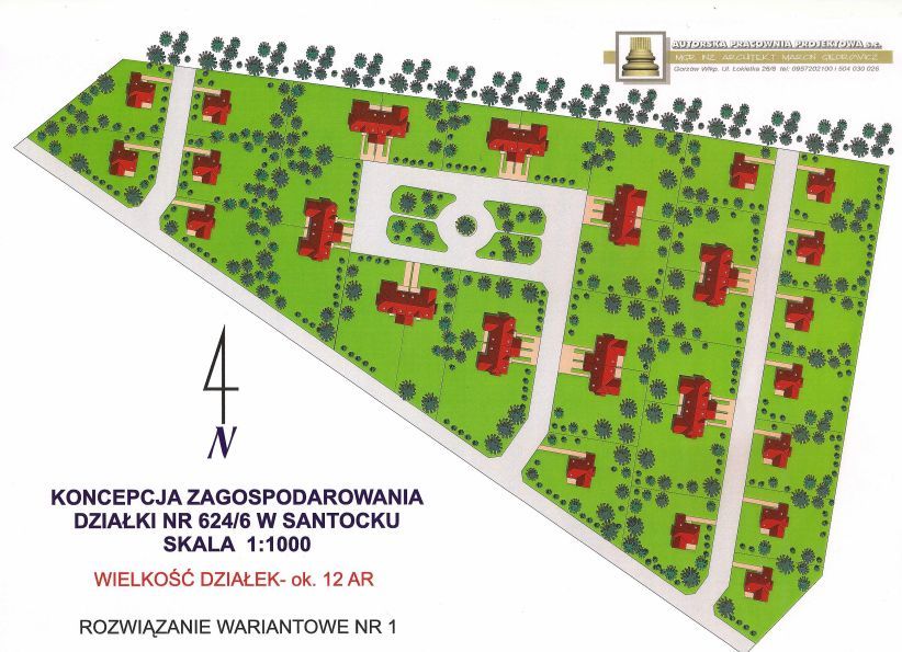 Działka budowlana Santocko. Zdjęcie 2