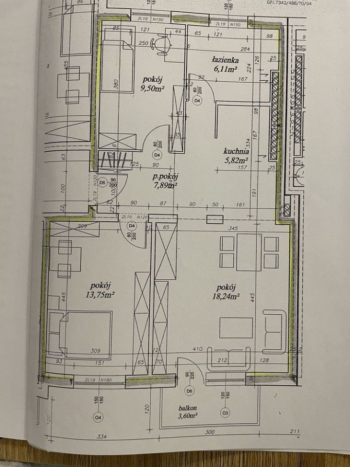 Mieszkanie 3-pokojowe Brodnica, ul. Jana III Sobieskiego. Zdjęcie 3