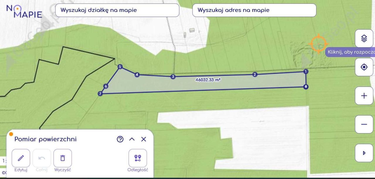 Działka leśna Kodeń Kodeń Pierwszy. Zdjęcie 3